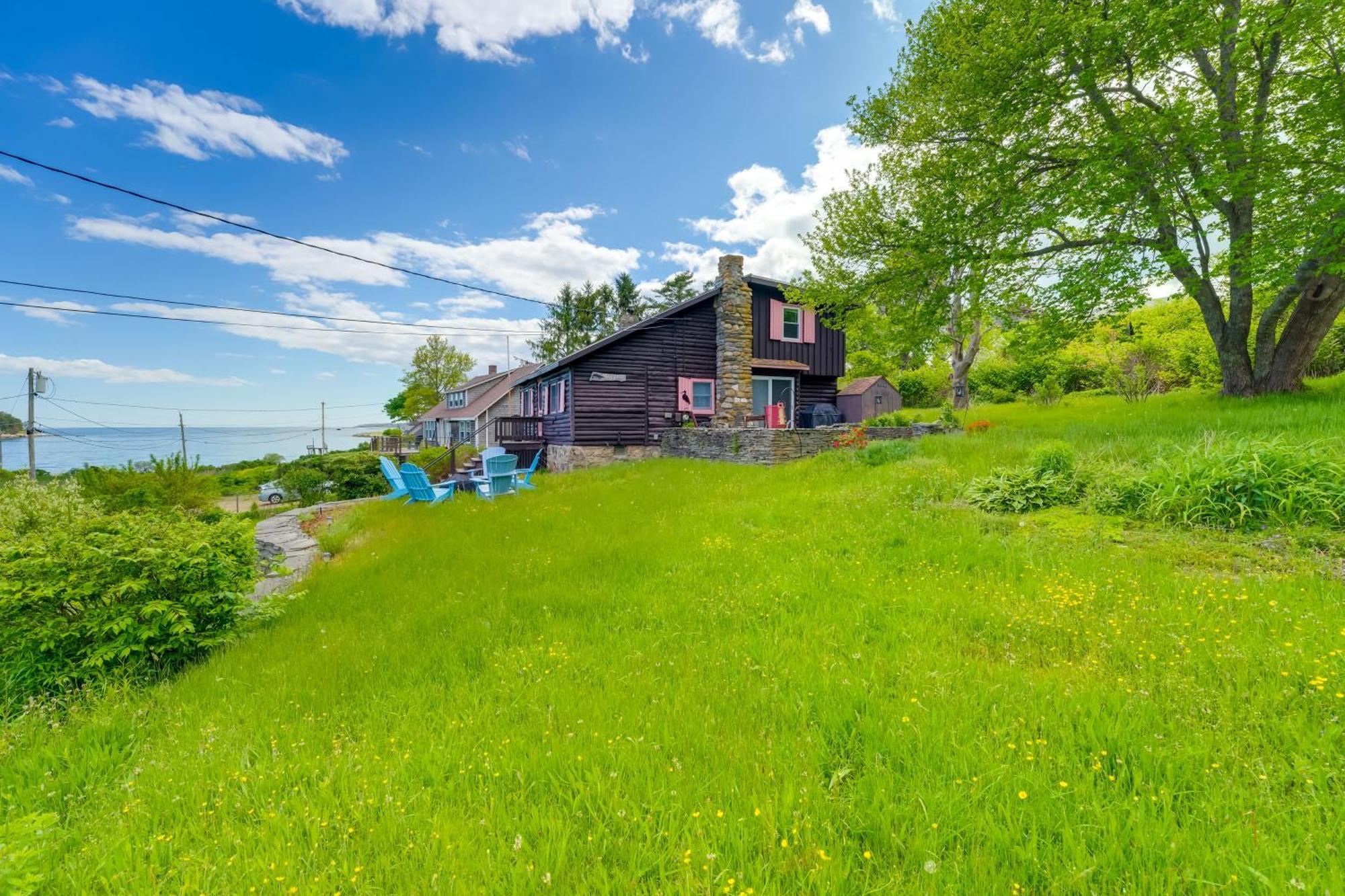 Charming Orrs Island Cottage With Ocean Views Harpswell Exterior photo