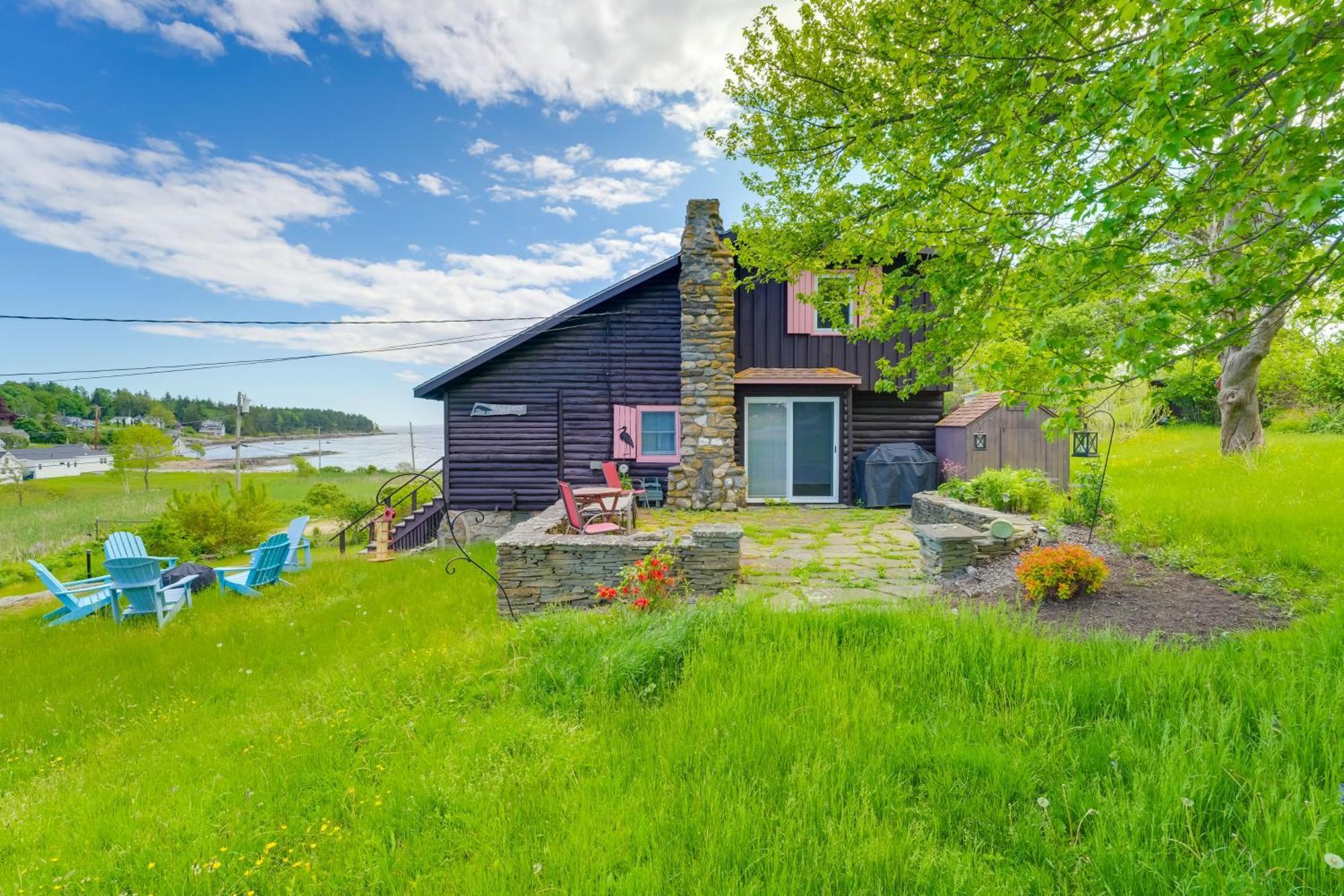 Charming Orrs Island Cottage With Ocean Views Harpswell Exterior photo