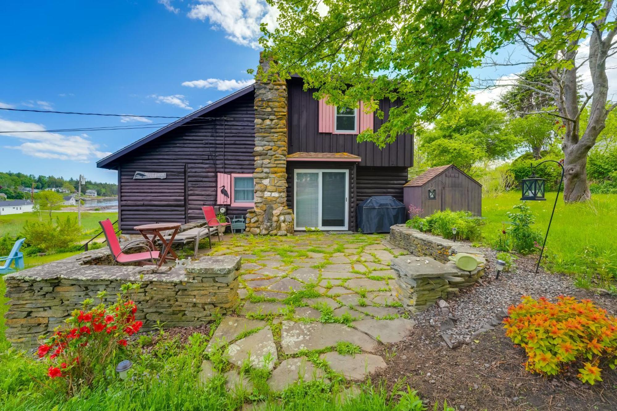 Charming Orrs Island Cottage With Ocean Views Harpswell Exterior photo